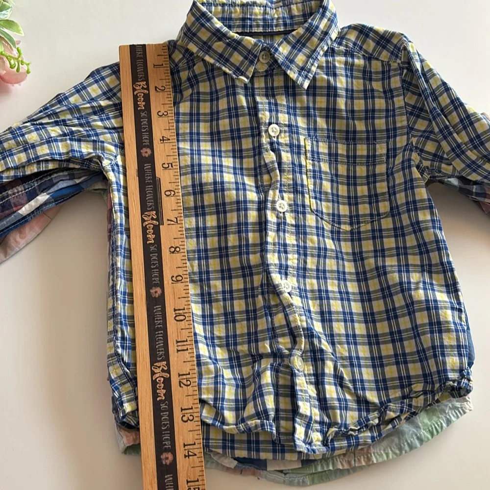 Carter’s Boys Cotton Button Down Shirt 2T Spring Shirt Easter Boys Shirt